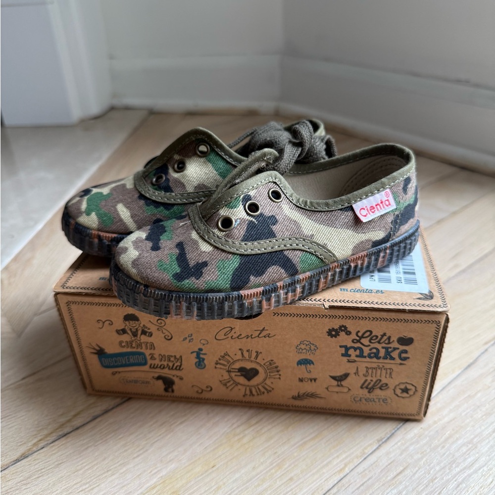 Cienta Camo Shoes - Boys Toddler - Size 8